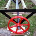 shepherds hut chassis painted to your choice